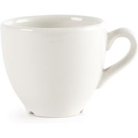 Churchill Plain Whiteware Espresso Cups 85ml (24 Pack)