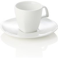 Was Germany Espresso Cup and Saucer Set Porcelain 80 ml Pack of 4