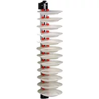 CombiSteel 18 Plate Rack Wall Mounted