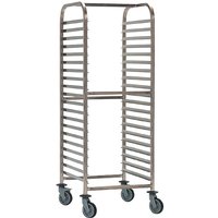 Matfer Bourgeat Double Gastronorm Racking Trolley 20 Shelves