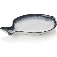 Was Germany Fish Plate Set Porcelain 21 x 16 cm Pack of 6