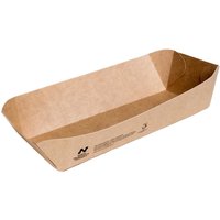 Notpla 10"x6" Deep Trays - Kraft (340 Pack)