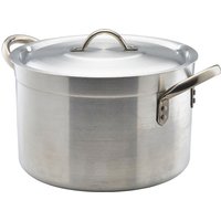 Aluminium Stewpan With Lid 34Litre