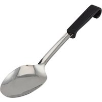 Genware Plastic Handle Spoon Plain Black