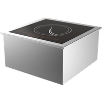 Chefsrange GXDIIH1S-3 - Drop In Induction Hob - 3Kw Power (Steel Suround)