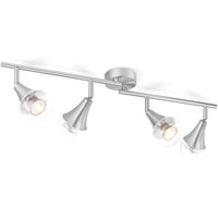 Home sweet home LED opbouwspot Vaya 4L 67,5 cm - mat staal