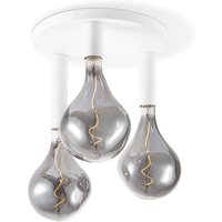 Home sweet home plafondlamp Drip rond 3 lichts - wit