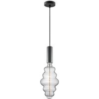Home sweet home hanglamp Saga zwart Cloud - helder