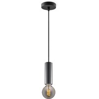 Home sweet home hanglamp Saga zwart Spiral g95 - smoke