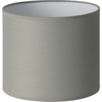 Lampenkap Bling - Antraciet - cilinder - 20/20/17cm - van stof - Moderne stoffen Lampenkap voor E27 lamphouder - RoHS getest - voor wandlamp, tafellamp en hanglamp