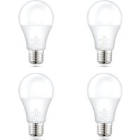 LED A60 E27 9W 806LM DIMBAAR WARM WIT (4PCS)