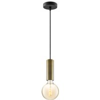 Home sweet home hanglamp Saga brons Spiral g125 - amber