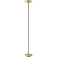 Home Sweet Home - Moderne vloerlamp Easy - Brons - 28/28/180cm - R7s lichtbron - geschikt voor woonkamer, slaapkamer, thuiskantoor- R7s lichtbron - met voetschakelaar