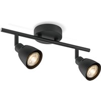 Home sweet home LED opbouwspot Aka 2L 32,5 cm - zwart