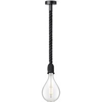 Home sweet home hanglamp Leonardo zwart Pear - helder