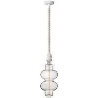Home sweet home hanglamp Leonardo wit Diabolo - helder
