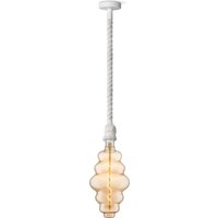 Home sweet home hanglamp Leonardo wit Cloud - amber
