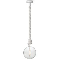Home sweet home hanglamp Leonardo wit Globe g180 - helder