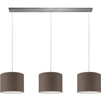 hanglamp beam 3 bling Ø 25 cm - taupe