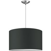 Moderne hanglamp Bling - antraciet - verlichtingspendel Basic inclusief lampenkap 40/40/22cm - pendel lengte 100 cm - geschikt voor E27 LED lamp - Pendellamp geschikt voor woonkamer, slaapkamer, keuken