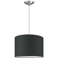 Moderne hanglamp Bling - antraciet - verlichtingspendel Basic inclusief lampenkap 30/30/20cm - pendel lengte 100 cm - geschikt voor E27 LED lamp - Pendellamp geschikt voor woonkamer, slaapkamer, keuken
