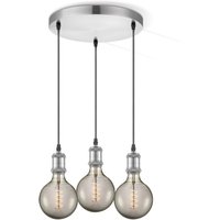 Home sweet home hanglamp Vintage 3l Spiral g125 - smoke