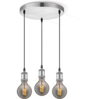 Home sweet home hanglamp Vintage 3L Spiral g95 - smoke