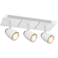 Home sweet home LED opbouwspot Gina 3 lichts ↔ 35.5 cm - wit