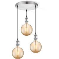 Home sweet home hanglamp Vintage 3L Globe g180 - amber