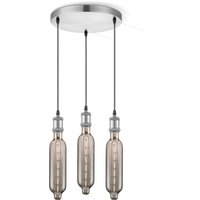 Home sweet home hanglamp Vintage 3L Tube - smoke