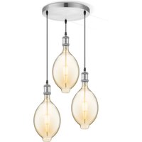 Home sweet home hanglamp Vintage 3L Oval - amber