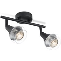 Home sweet home LED opbouwspot Vaya 2L - zwart