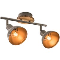 Home sweet home LED opbouwspot Denver 2L - hout