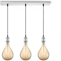 Home sweet home hanglamp Vintage 3L Beam Pear - amber