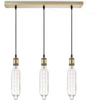 Home sweet home hanglamp Vintage brons 3L Beam Tube - helder