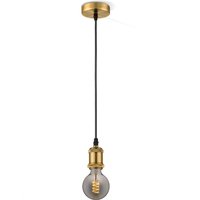 Home sweet home hanglamp Vintage Spiral g95 - Brons - smoke