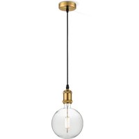 Home sweet home hanglamp Vintage Globe g180 - Brons - helder