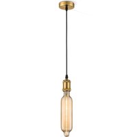 Home sweet home hanglamp Vintage Tube - Brons - amber