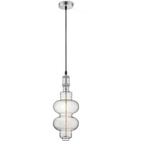 Home sweet home hanglamp Vintage Diabolo - Mat staal - helder