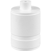 DIY lamphouders - Lamponderdelen - ø4.6 x 7 cm - E27 - Wit - Cilinder - Ontworpen voor Hanglampen, Wandlampen