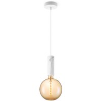 Home sweet home hanglamp Saga marmer Spiral g180 - amber