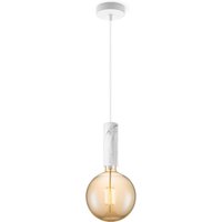 Home sweet home hanglamp Saga marmer Globe g180 - amber