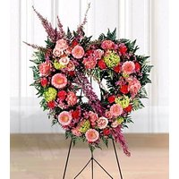 FTD Eternal Rest Heart Wreath