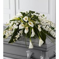 Angel Wings Casket Spray