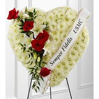 Salute to a Patriot Standing Heart