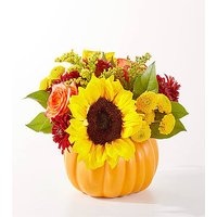 Golden Gourd Pumpkin Bouquet