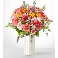 Weekends in the Hamptons Bouquet - Deluxe with Ceramic Vase - FedEx
