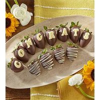 Congrats Belgian Chocolate Covered Berry - Gram - FedEx