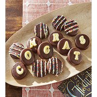 Congrats Belgian Chocolate Sandwich Cookies - FedEx