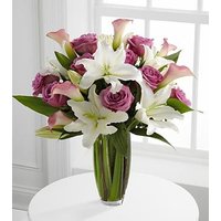 Flowing Luxury Rose and Lily Bouquet